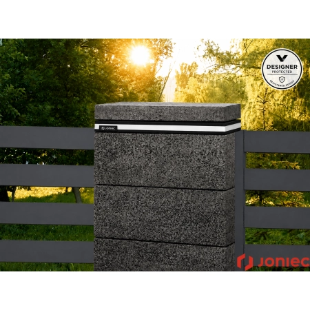 LED BLOCK 504X200x30 LIGHT SLIM, KOLORY: antracyt, czarna, brązowa, INOX